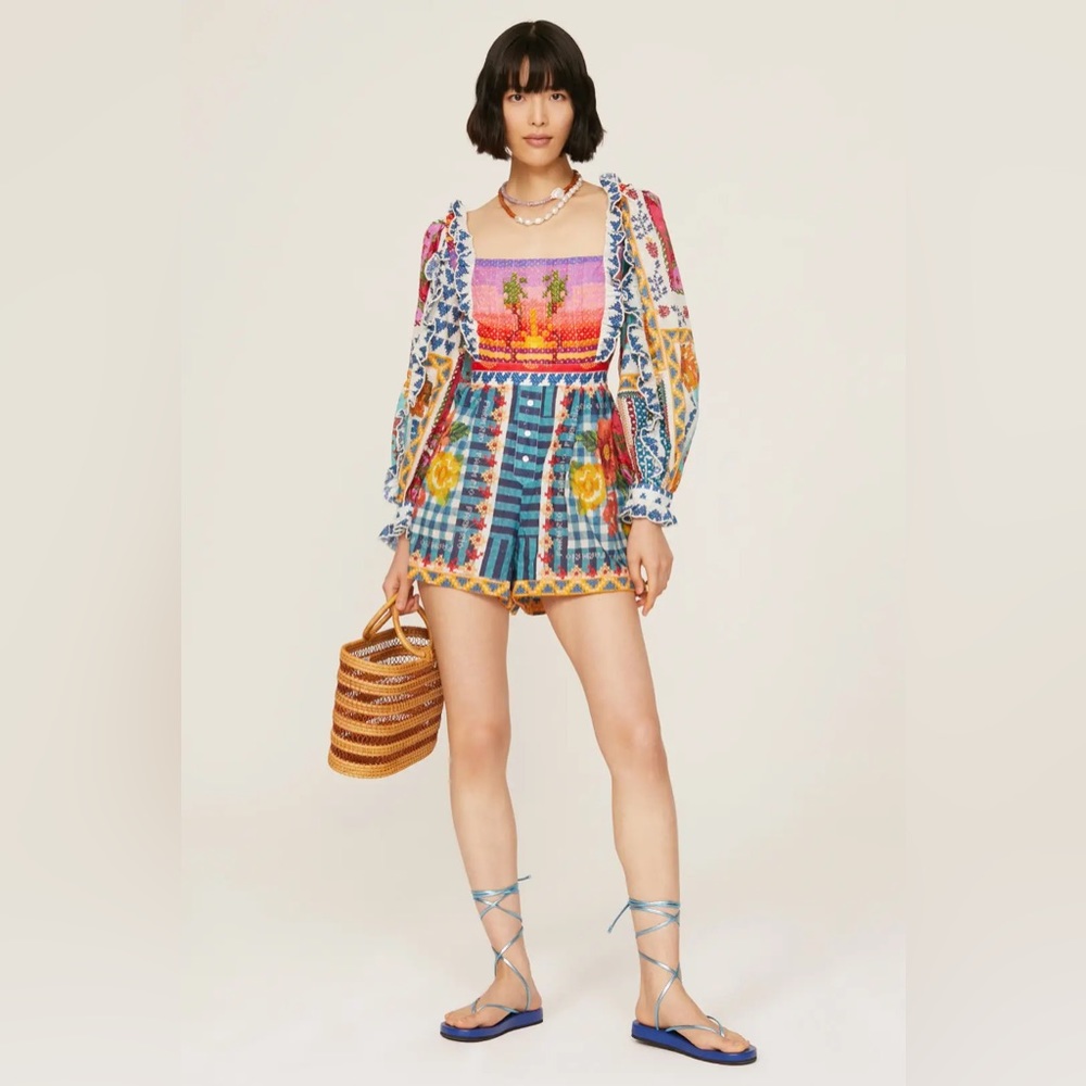 Farm Rio Summer Vibe Romper